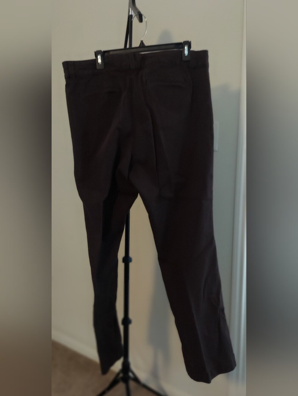 Coldwater Creek Men's Brown Dress Pants - Tailored Straight Leg